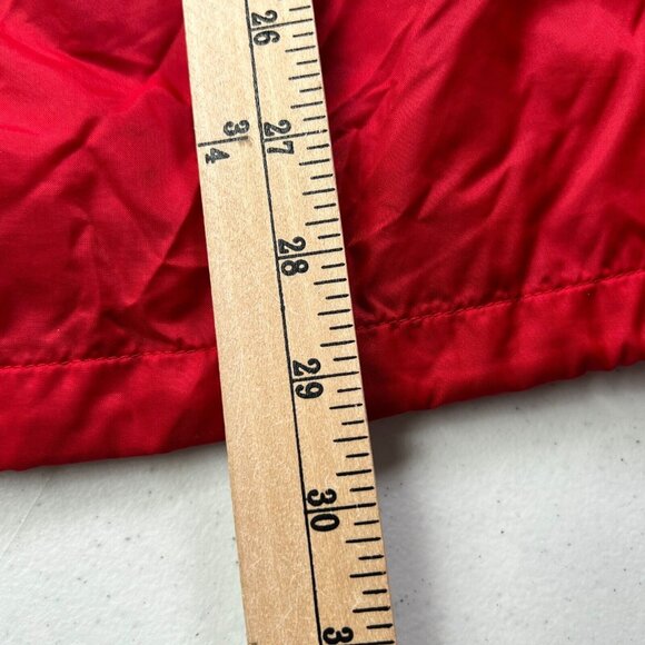 Vintage Champion Hooded Nebraska Cornhuskers Jacket Mens Large Red - Picture 8 of 8